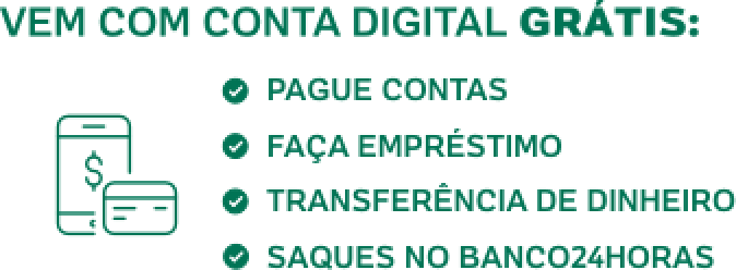 Conta Digital Grátis
